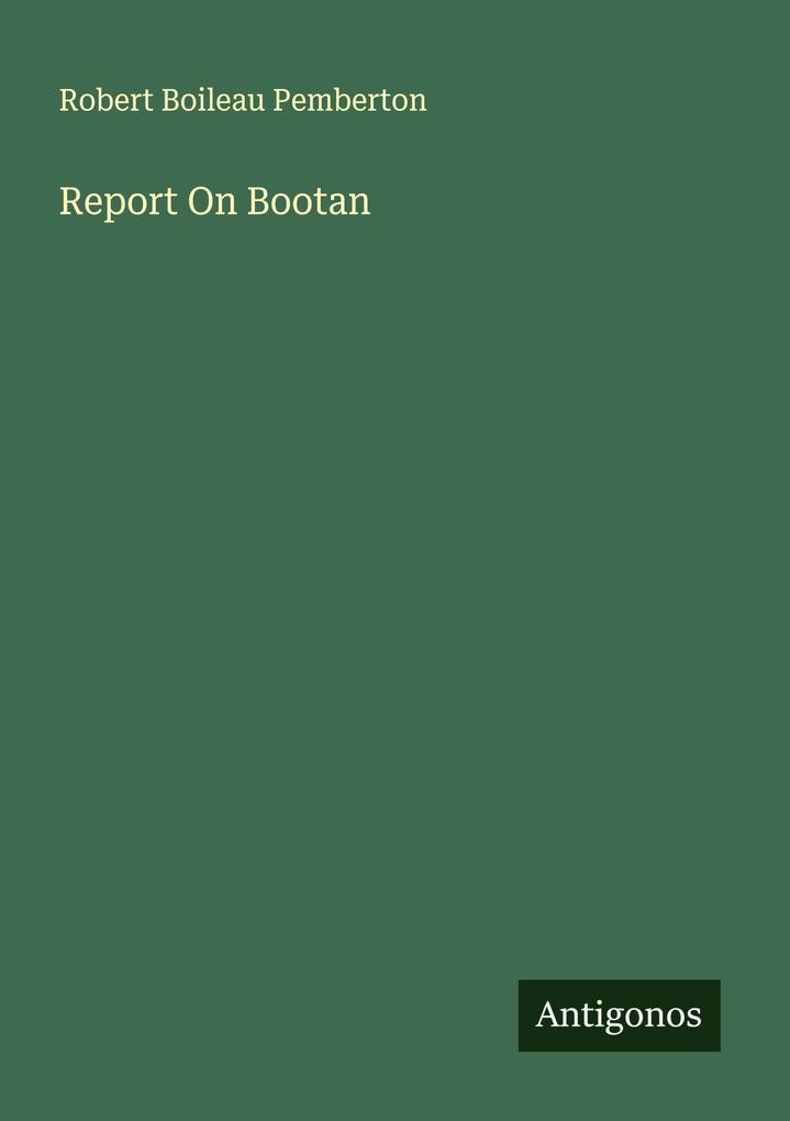 Report On Bootan
