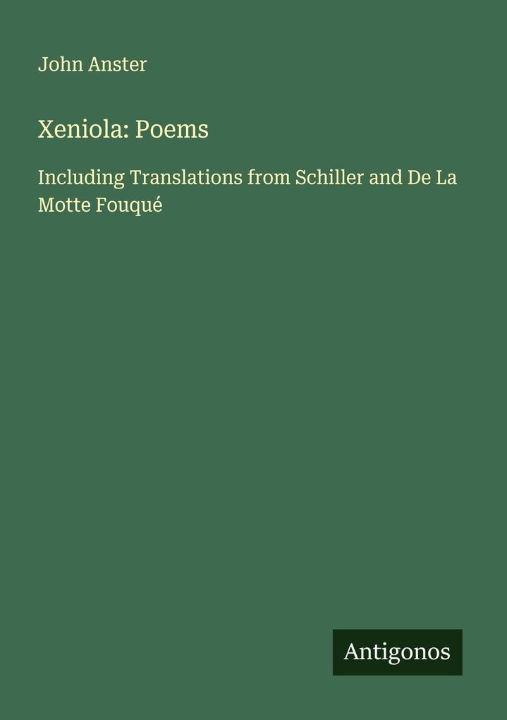 Xeniola: Poems