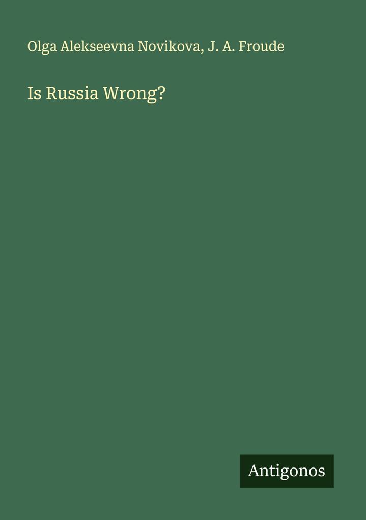 Is Russia Wrong?
