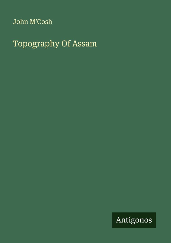 Topography Of Assam