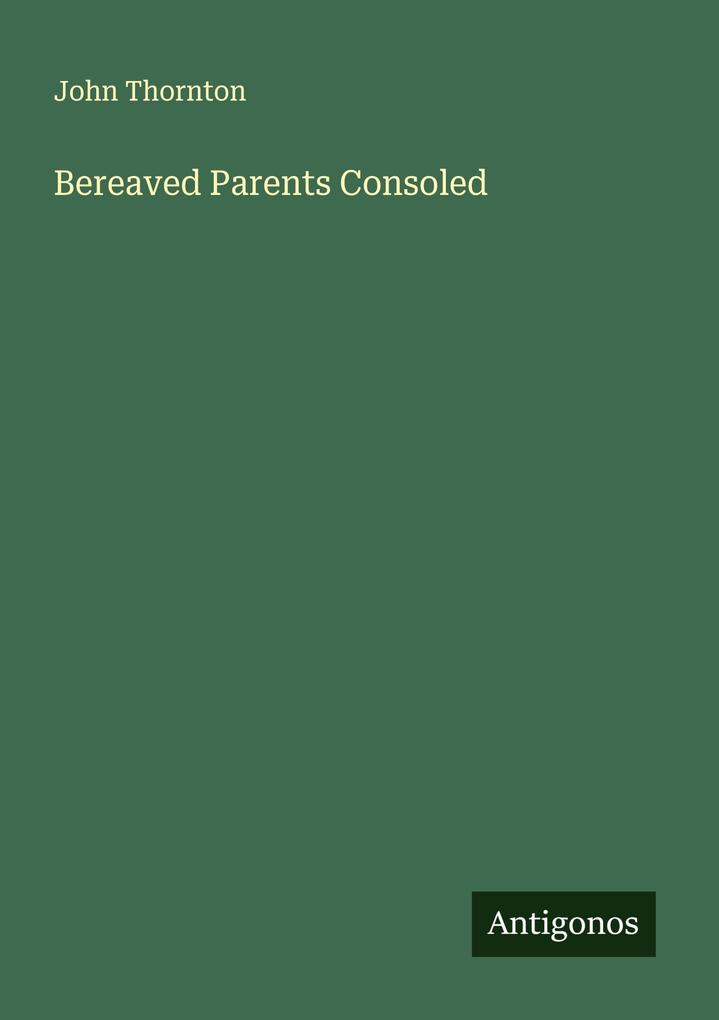 Bereaved Parents Consoled