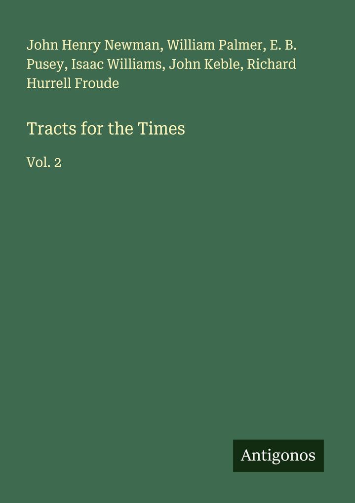 Tracts for the Times