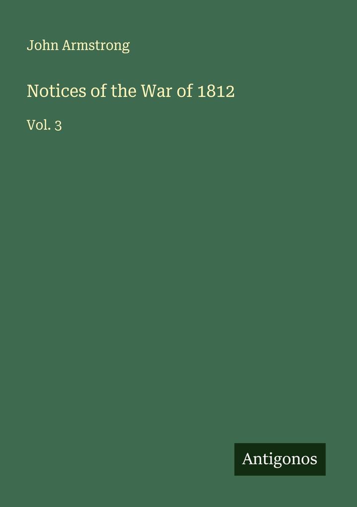 Notices of the War of 1812