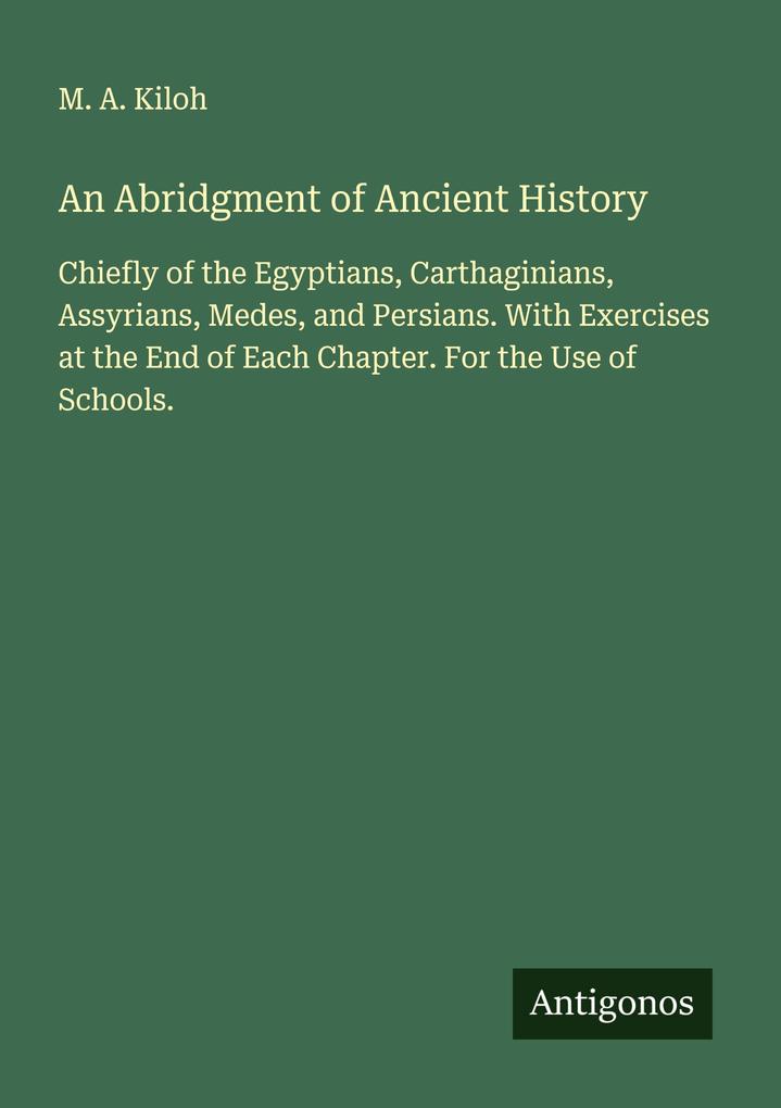 An Abridgment of Ancient History