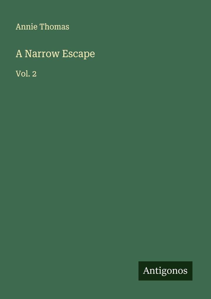 A Narrow Escape
