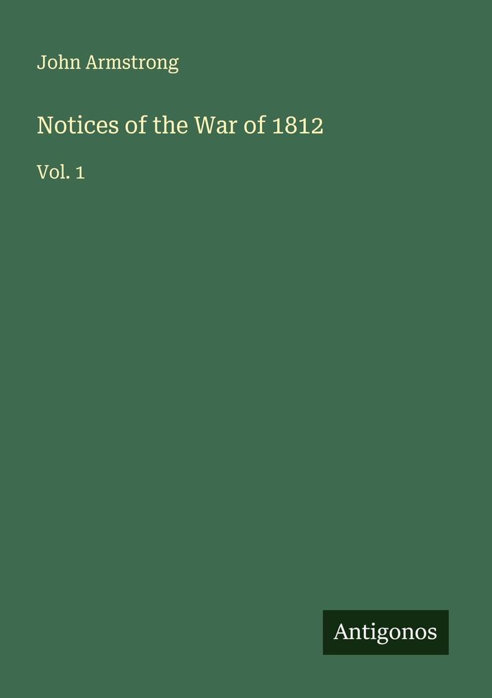 Notices of the War of 1812