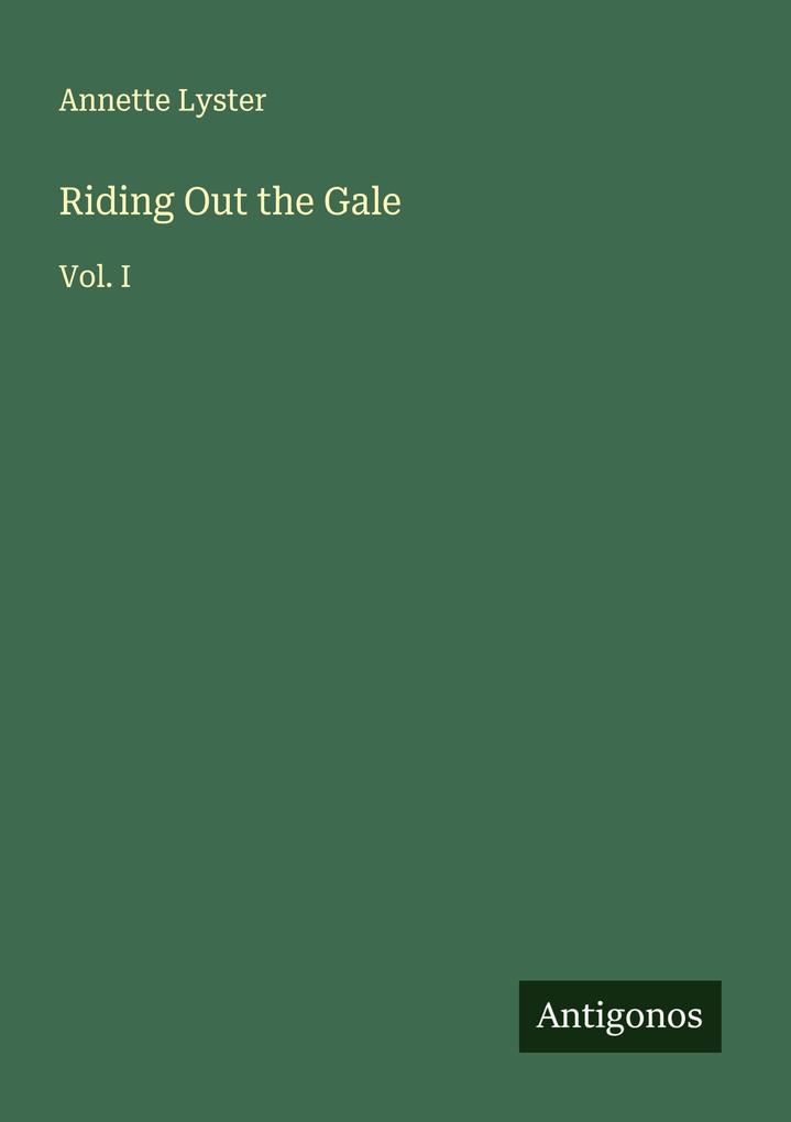 Riding Out the Gale