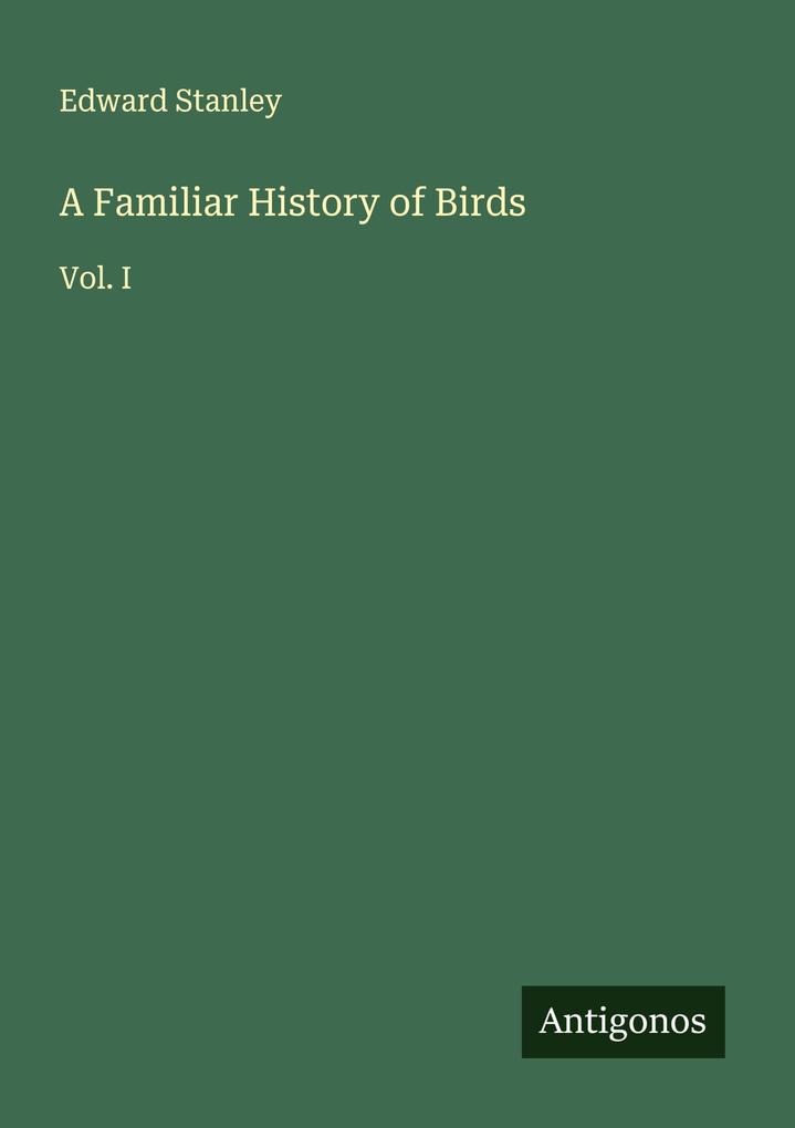 A Familiar History of Birds