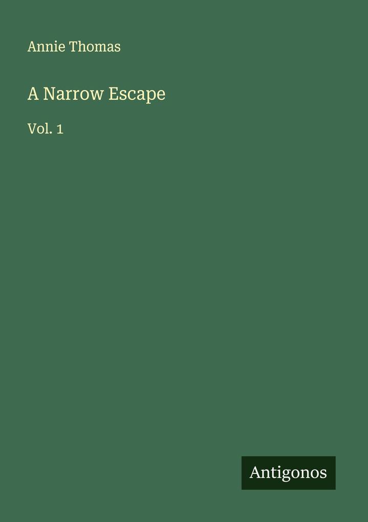 A Narrow Escape