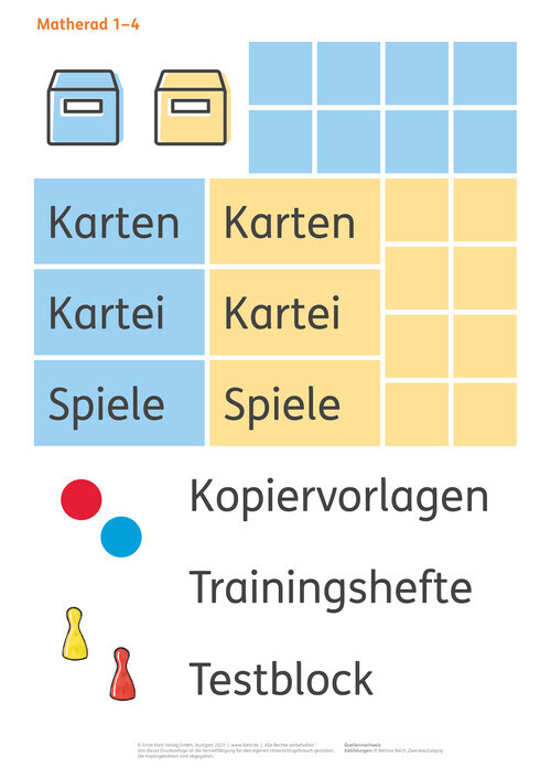 Matherad 1-4. Sticker