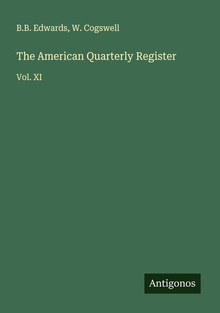 The American Quarterly Register