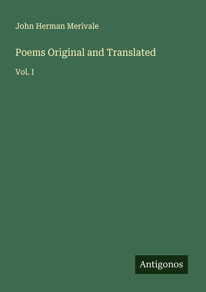 Poems Original and Translated