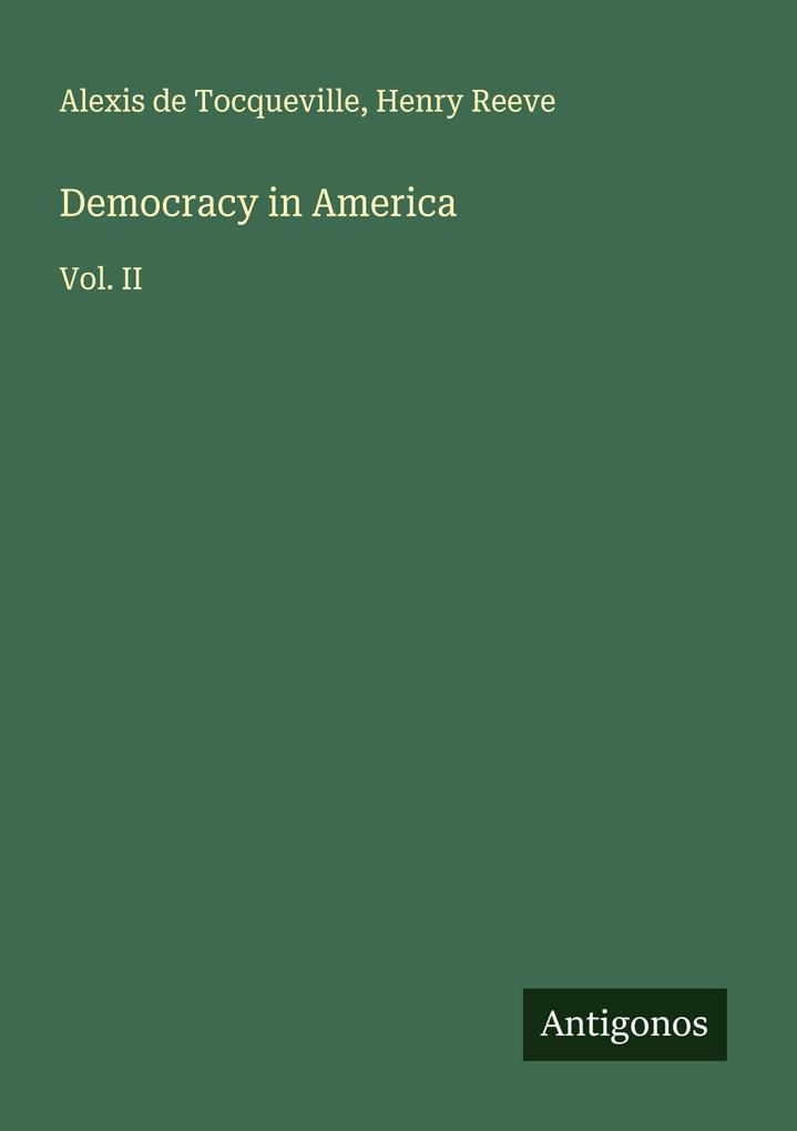 Democracy in America