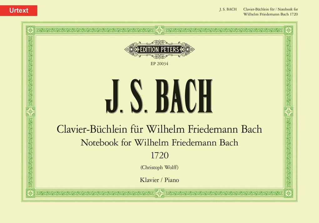 Notebook for Wilhelm Friedemann Bach