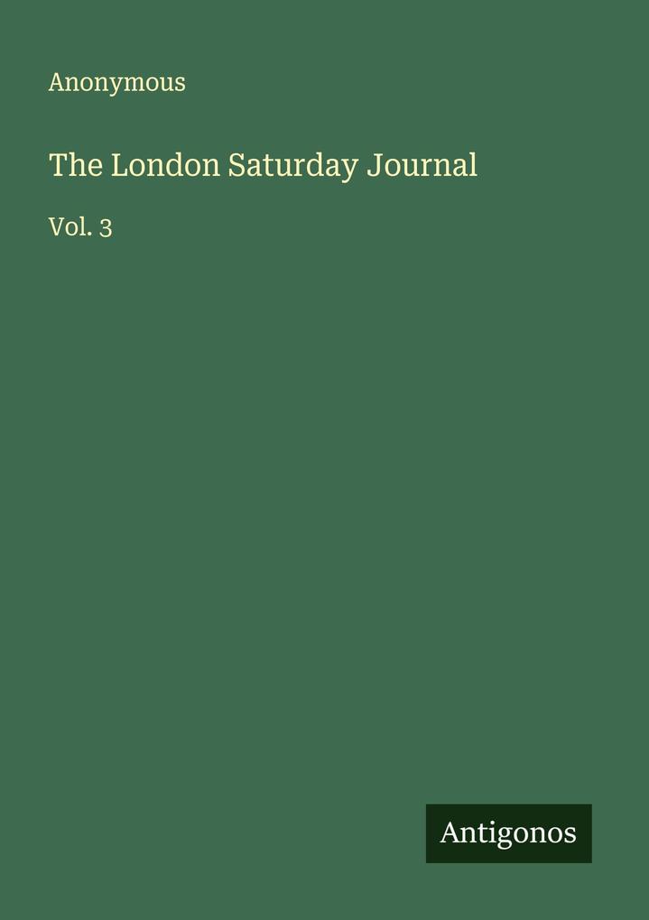 The London Saturday Journal