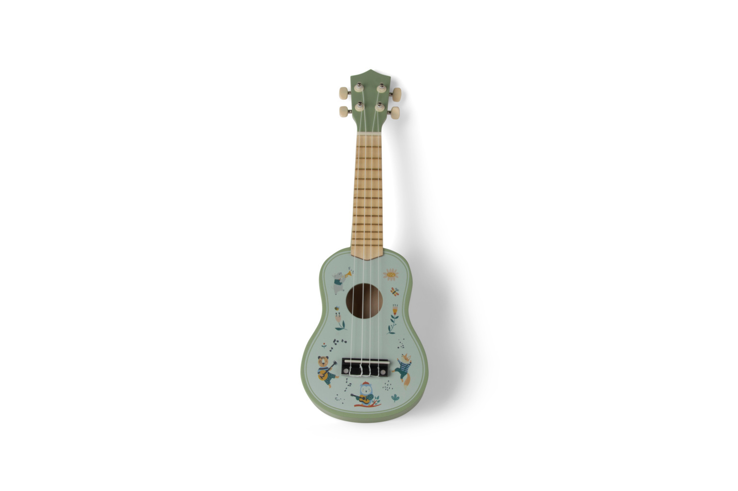 Spielzeug-Gitarre Holz Geschenkbox