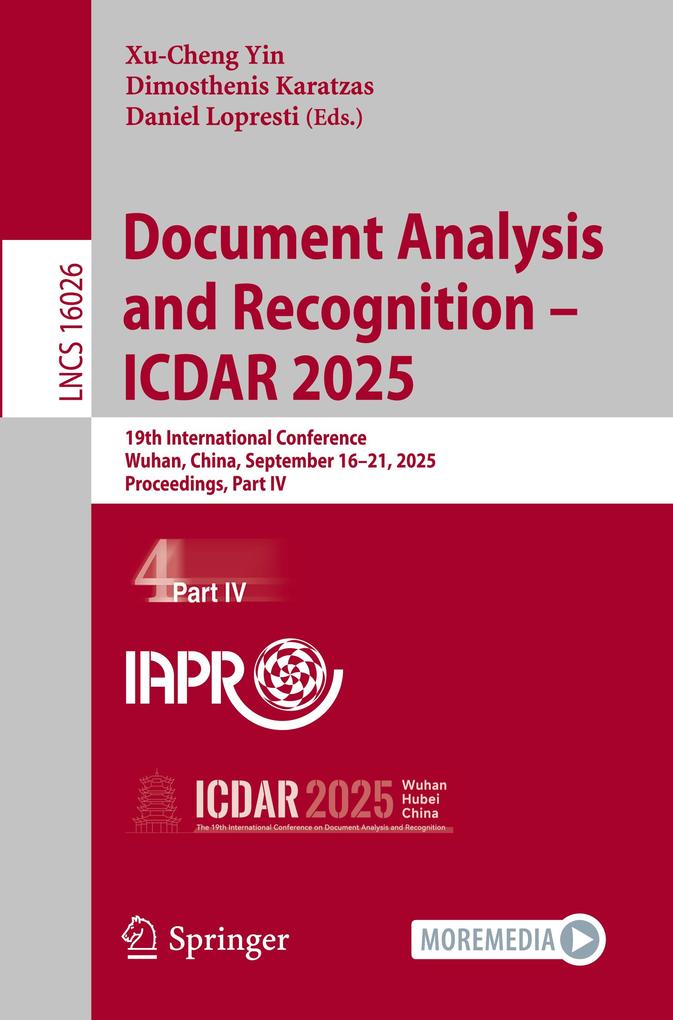 Document Analysis and Recognition - ICDAR 2025
