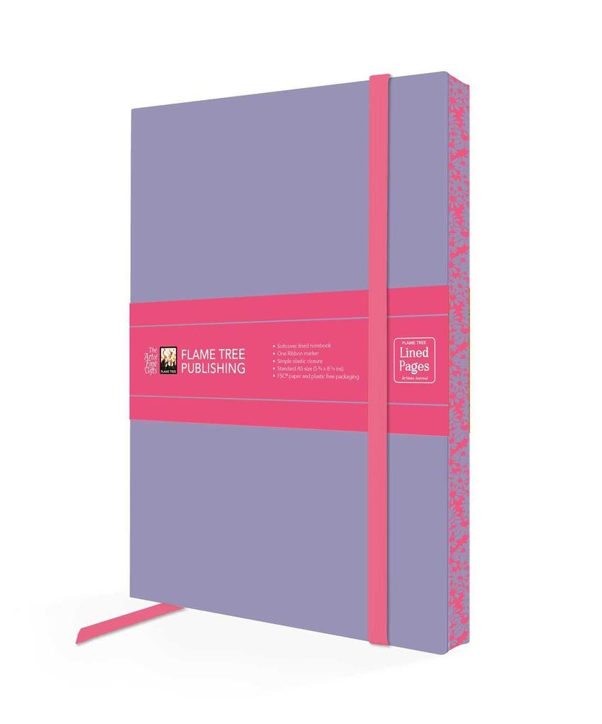 Lilac & Magenta Artisan Paperback Notebook