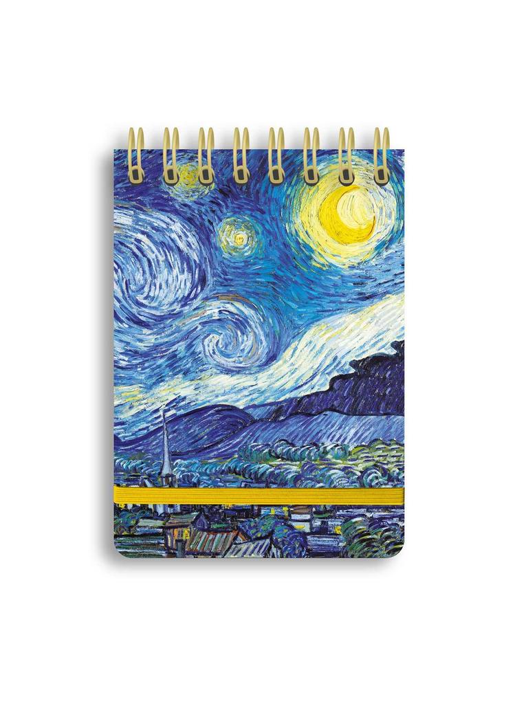 Vincent Van Gogh: The Starry Night (Spiral Bound Pocket Notebook)