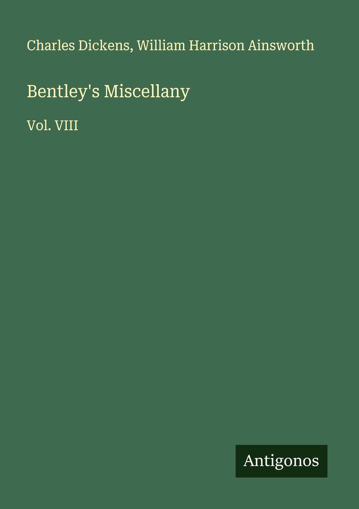 Bentley's Miscellany