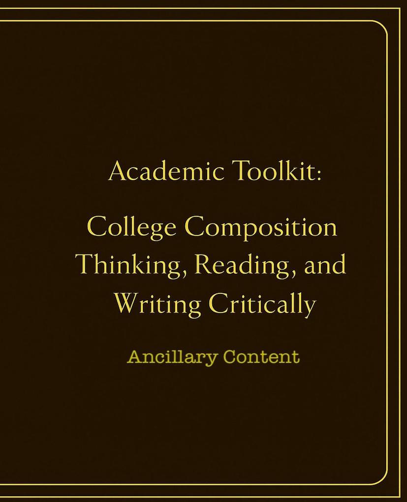 Academic Toolkit