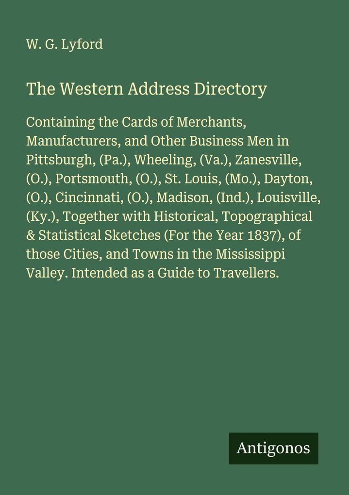 The Western Address Directory