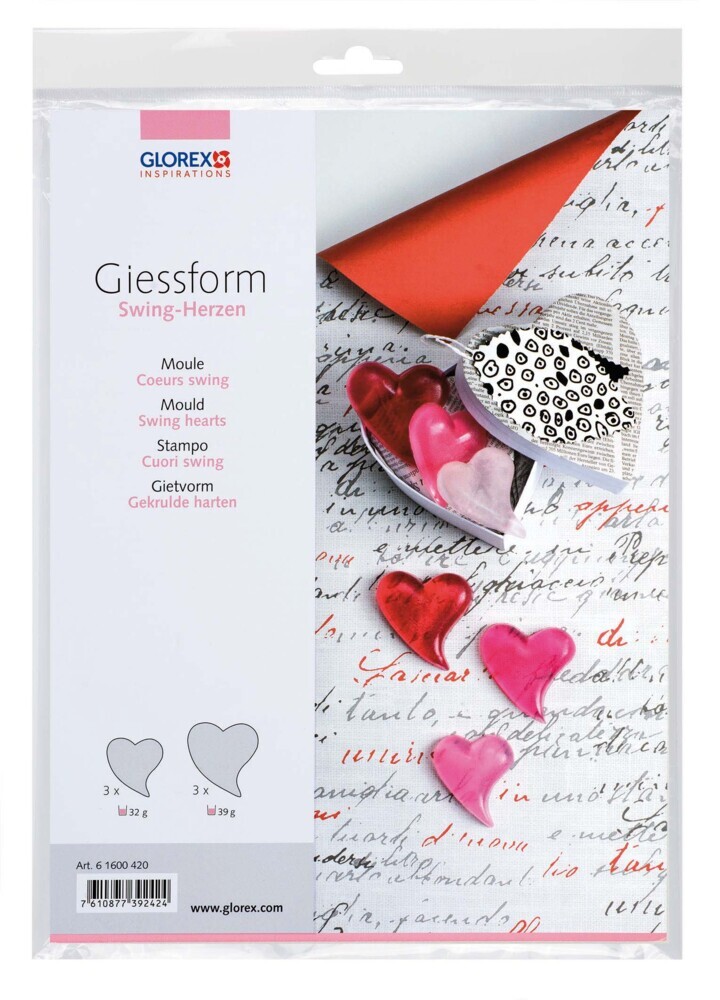 Giessform Swing-Herz