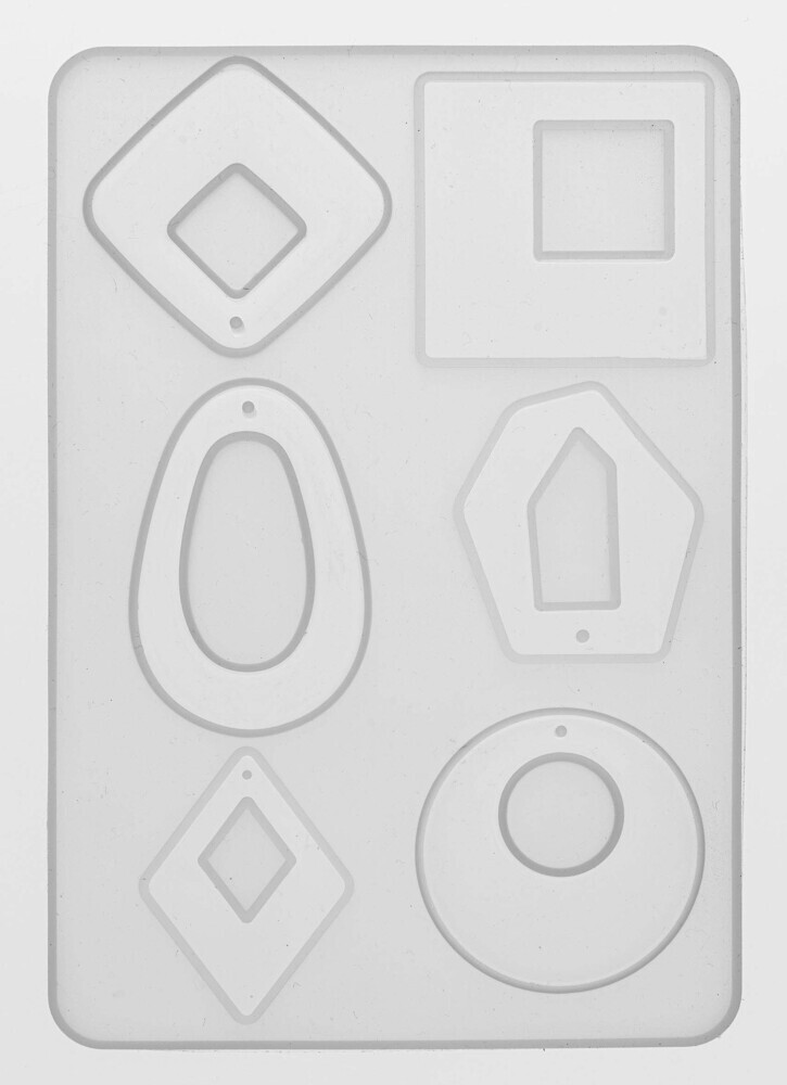 Silikon-Form 145x10cm Ornamente 6tlg