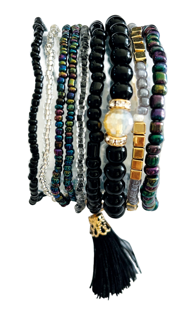 DIY Armband-Set schwarz