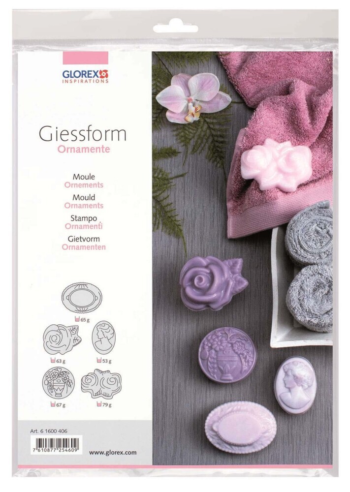 Giessform Ornamente