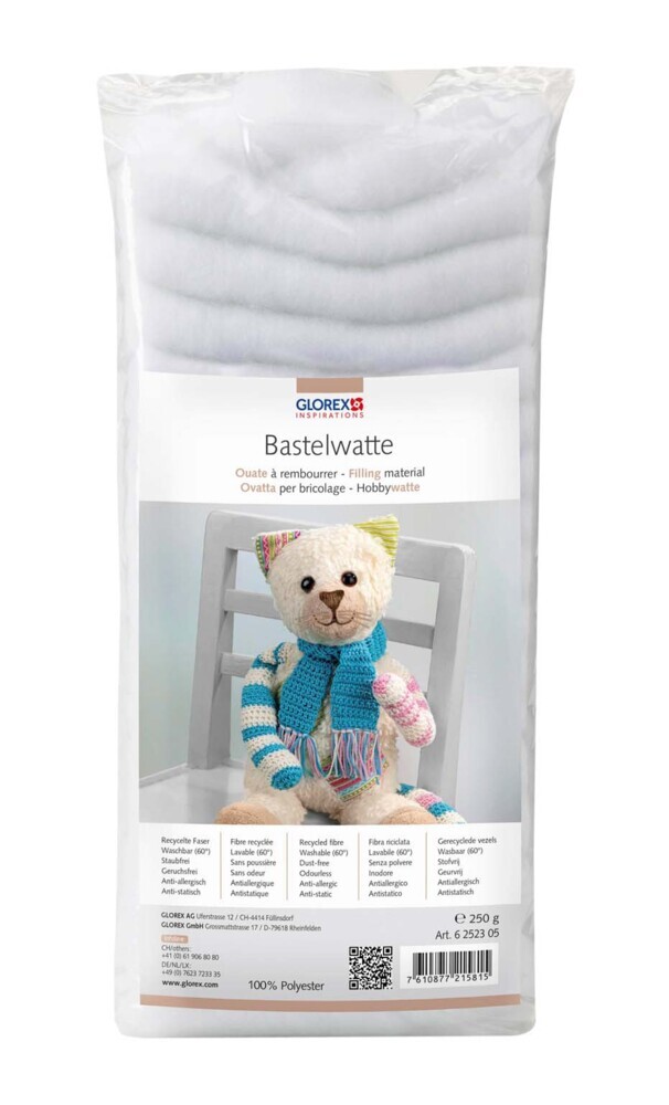 Bastelwatte weiss 250g