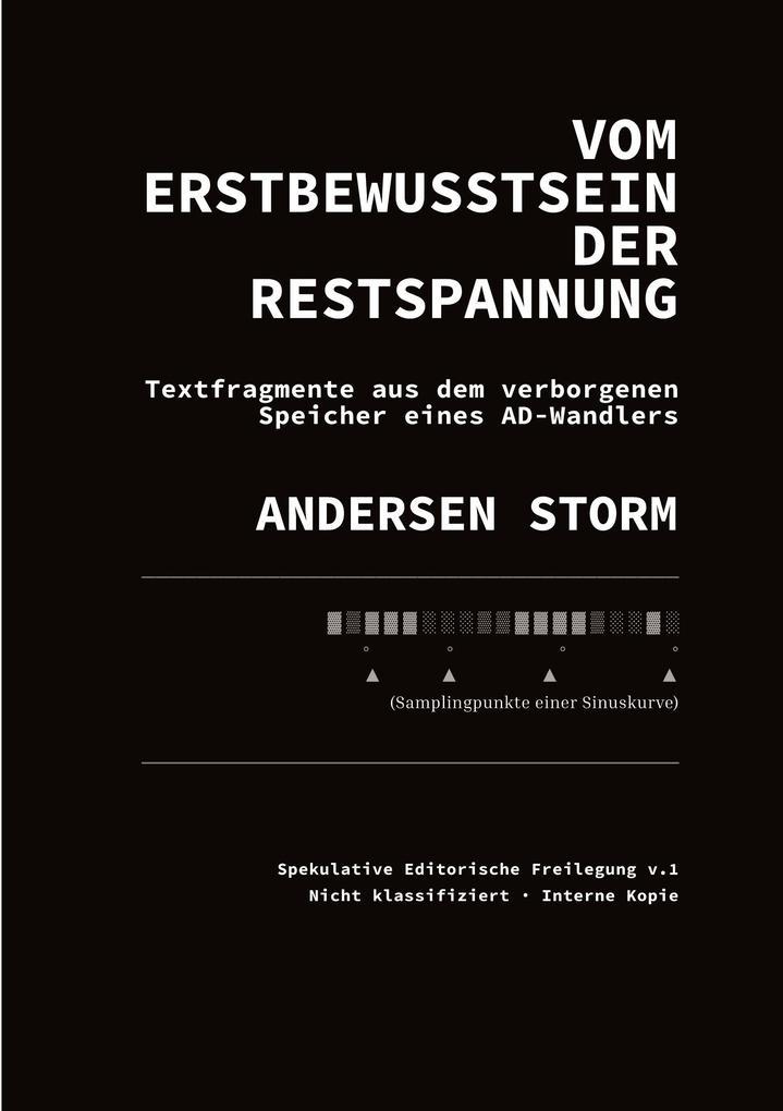 Vom Erstbewusstsein der Restspannung