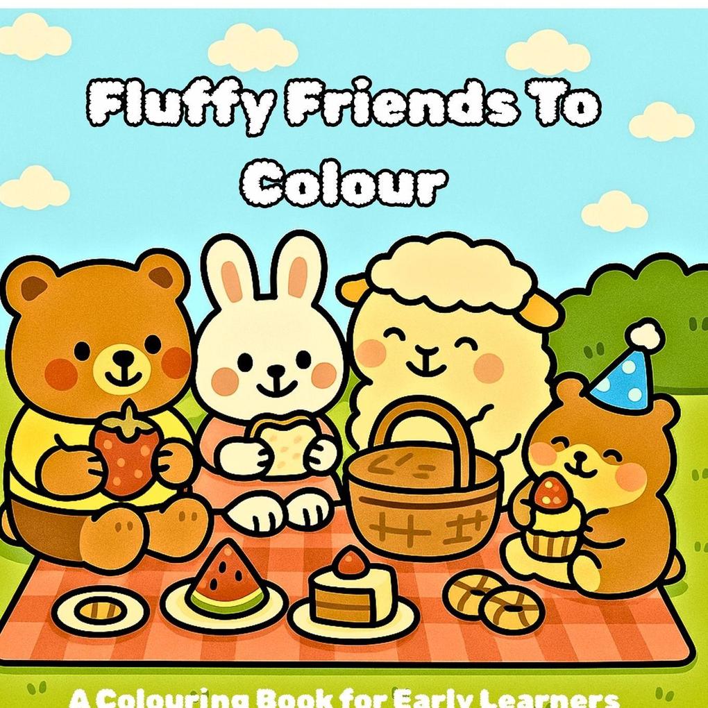 Fluffy Friends To Colour