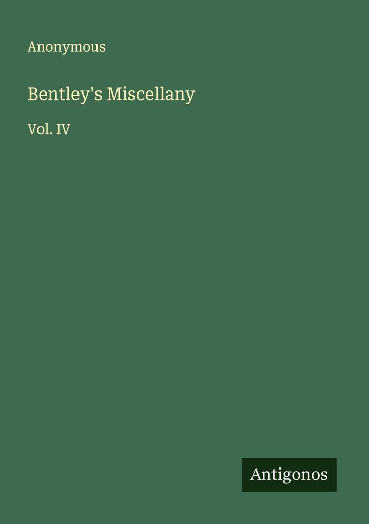 Bentley's Miscellany