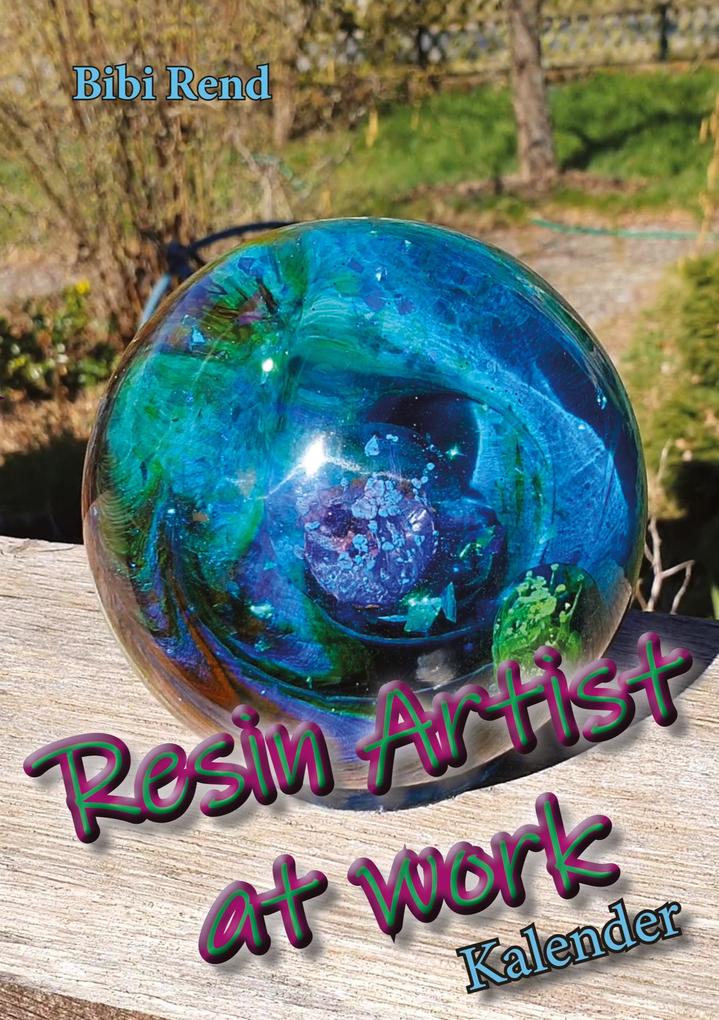 Resin Artist at work
