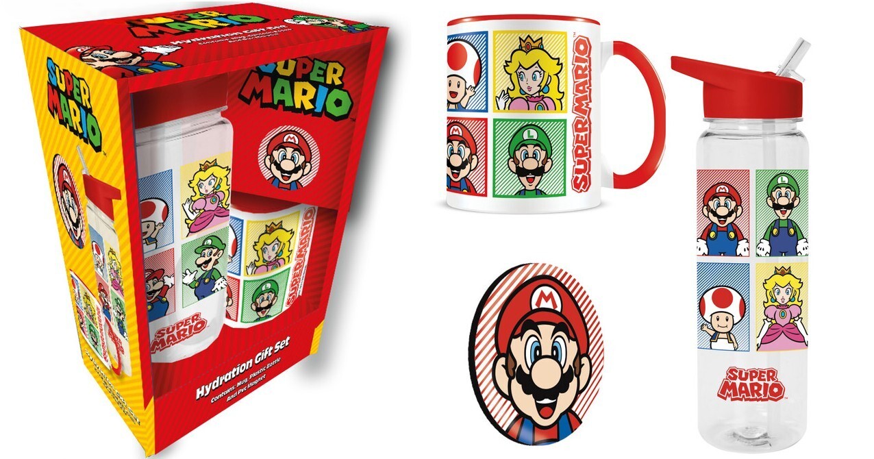 Geschenkbox Nintendo Super Mario Hydration(FlTaMag