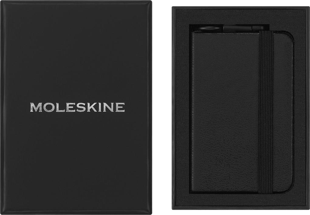 Moleskine The Mini - Notizbuch Charm Schwarz