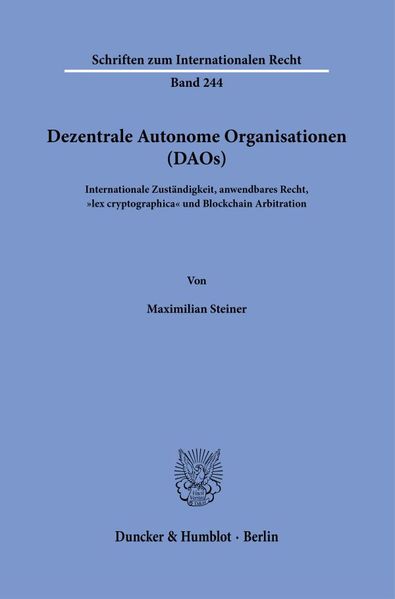 Dezentrale Autonome Organisationen (DAOs)