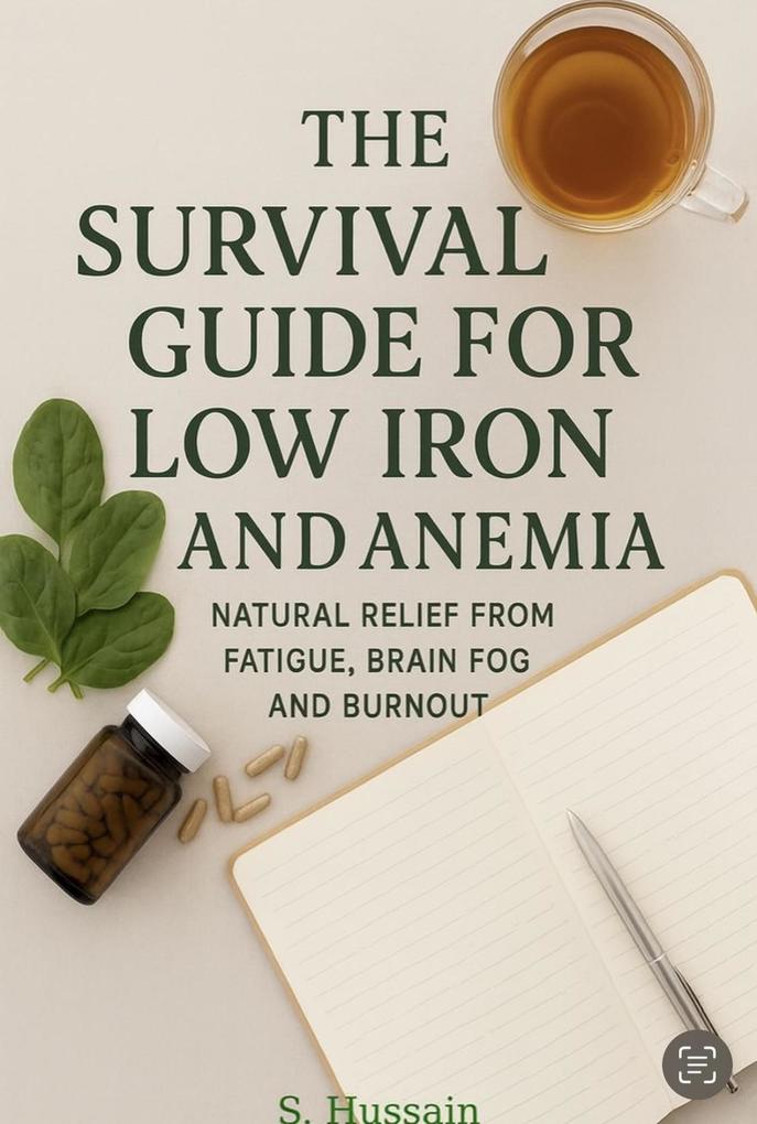 The Survival Guide For Low Iron And Anemia: Natural Relief from Fatigue Brain Fog & Burnout