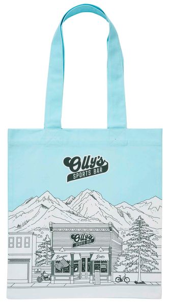 Main Street Tote Bag 'Green Valley Olly's Sports Bar'