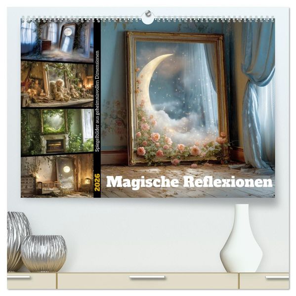 Magische Reflexionen (hochwertiger Premium Wandkalender 2026 DIN A2 quer) Kunstdruck in Hochglanz