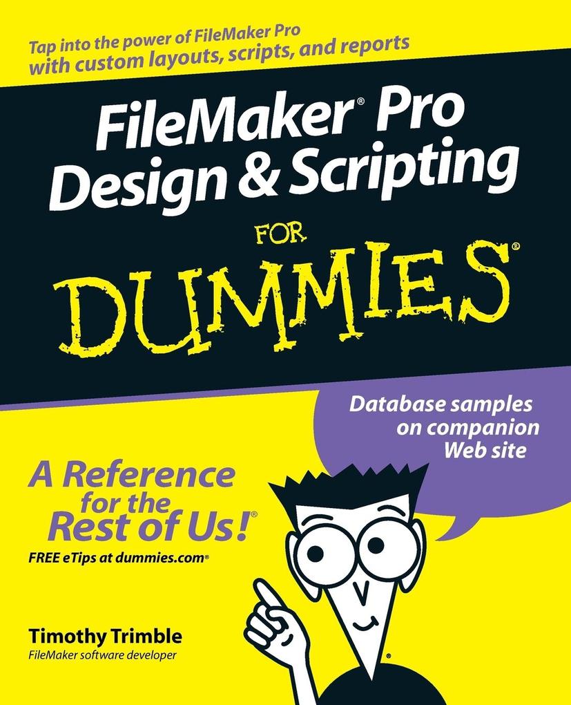 FileMaker Pro  and Scripting for Dummies