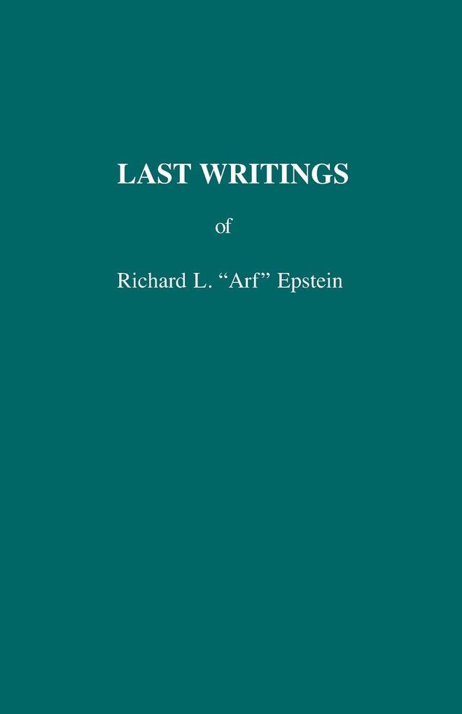 Last Writings