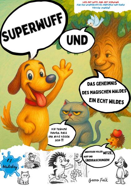 Superwuff und das Geheimnis des Magischen Waldes Ein echt wildes Abenteuer voller Witze Wuff und Überraschungen!