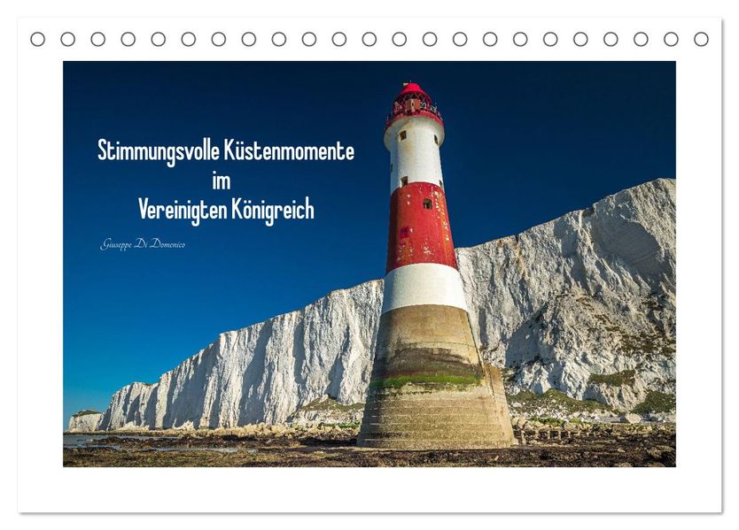 Stimmungsvolle Küstenmomente im Vereinigten Königreich (Tischkalender 2026 DIN A5 quer) CALVENDO Monatskalender