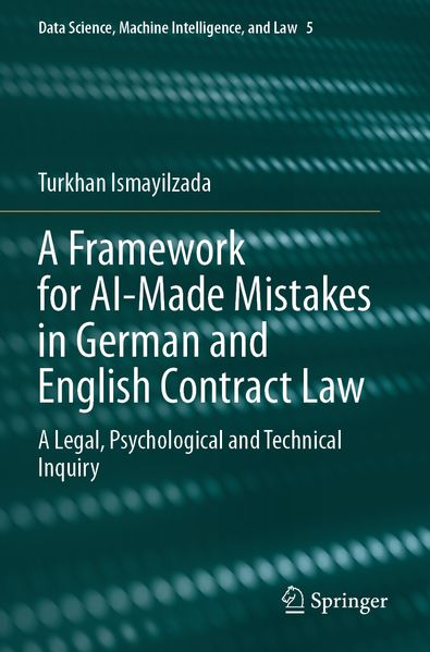 A Framework for AI-Made Mistakes in German and English Contract Law