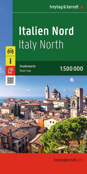 freytag & berndt Straßenkarte Italien Nord 1:500.000