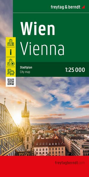 freytag & berndt Stadtplan Wien 1:25.000