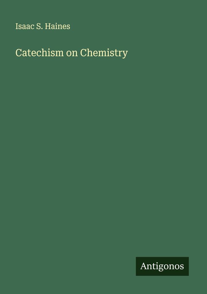 Catechism on Chemistry