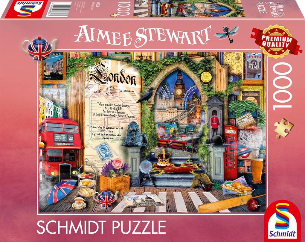 Schmidt Spiele 58606 Puzzle Puzzlespiel 1000 Stück(e) Stadt